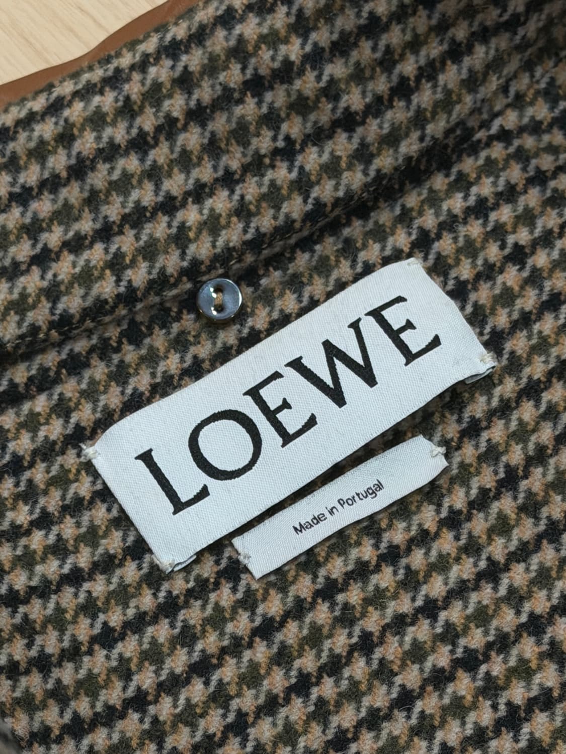 LOEWE 로에베 브라운 하운드투스 코트 (거의 새상품) 상품이미지9
