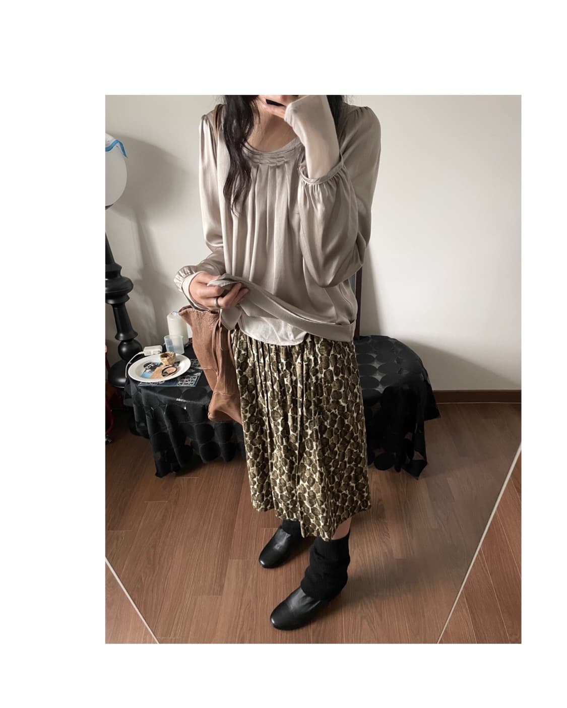 silk pullover blouse 상품이미지6
