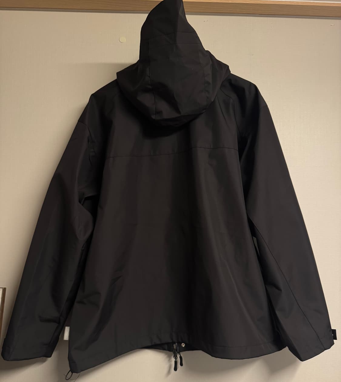 새상품) 본투윈 크롬로고 바람막이 블랙 2사이즈 상품이미지4