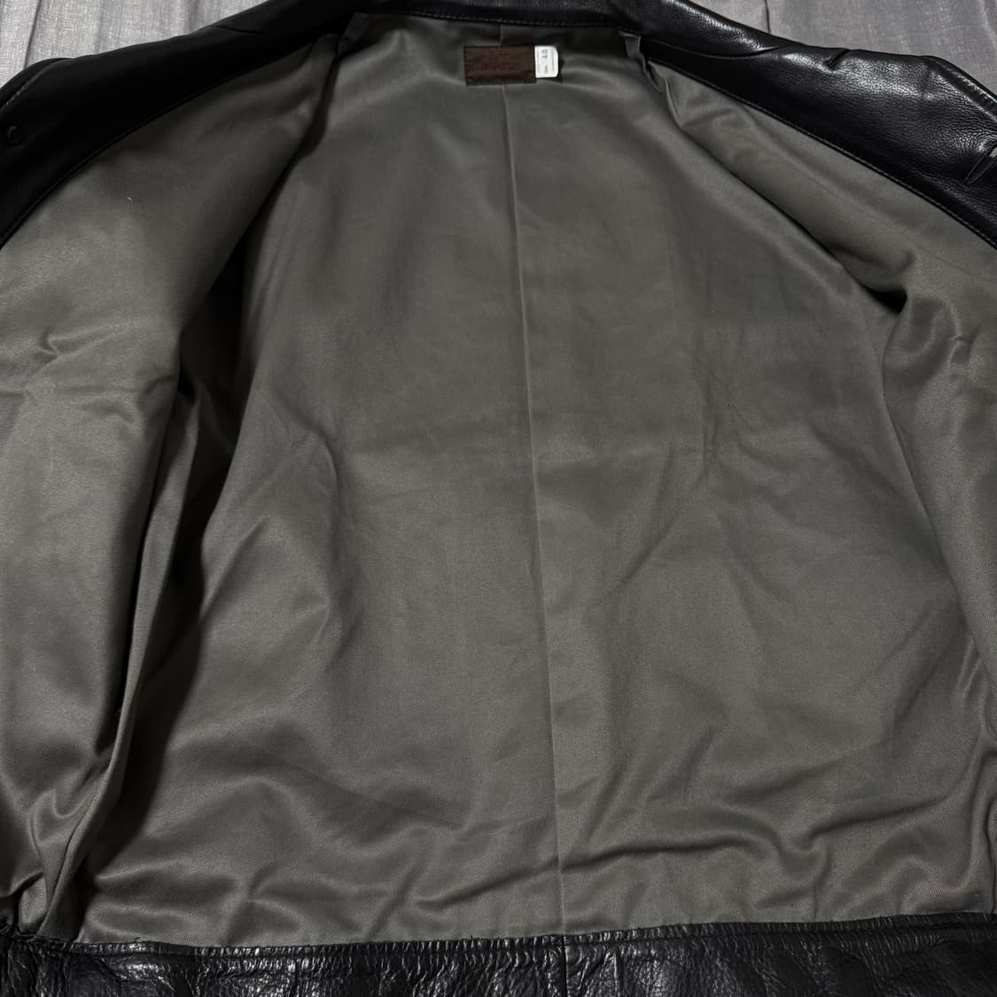 [40]트로피 클로딩 Steer hide A-1 숄 카라 스포츠 자켓 상품이미지10