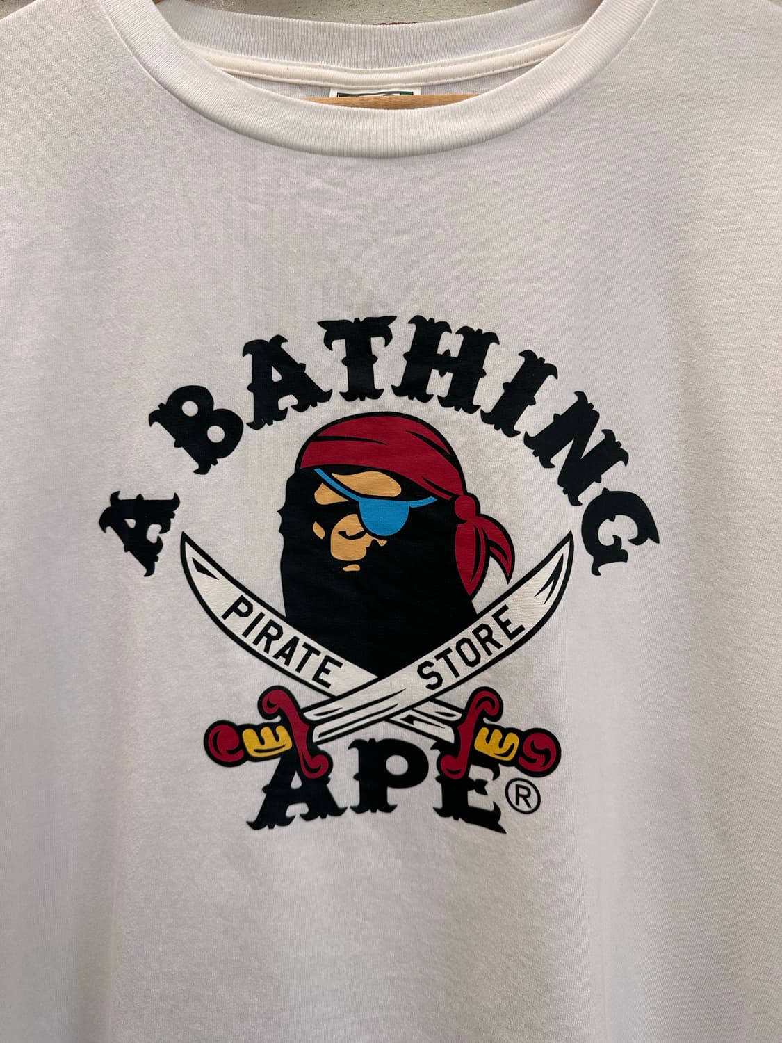 (XL)베이프 PIRATE 해적 반팔 상품이미지2