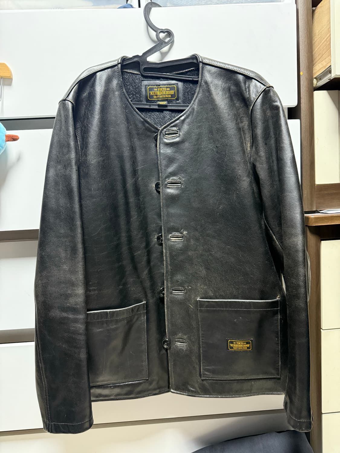 네이버후드 가버너 레더자켓 상품이미지4