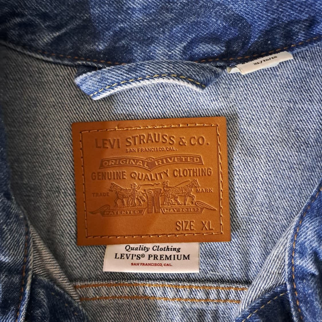 (택포) 리바이스 타입1 트러커 자켓 XL B495 상품이미지7