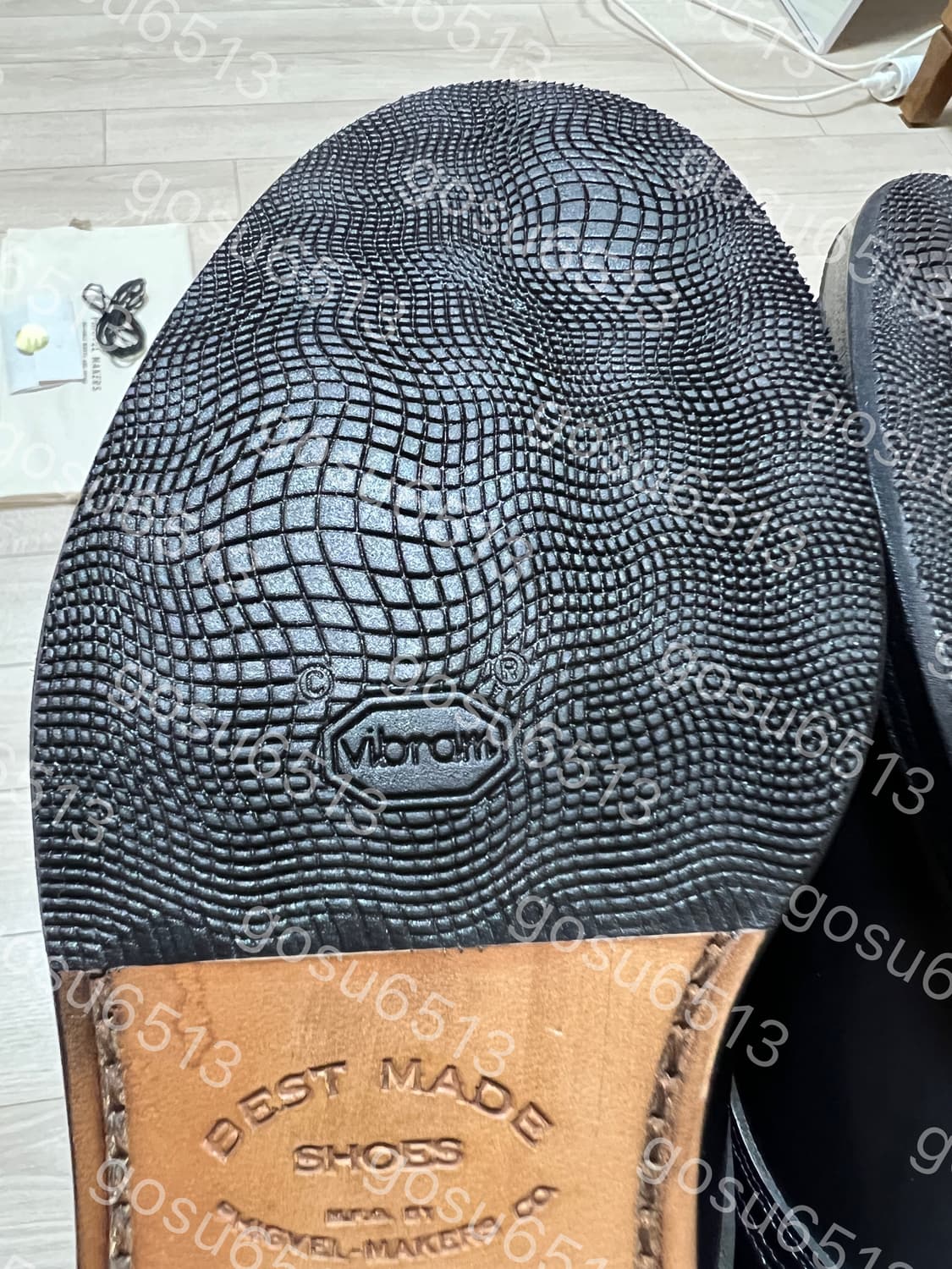 [us 7]피그벨 서비스 슈즈 블랙 상품이미지9