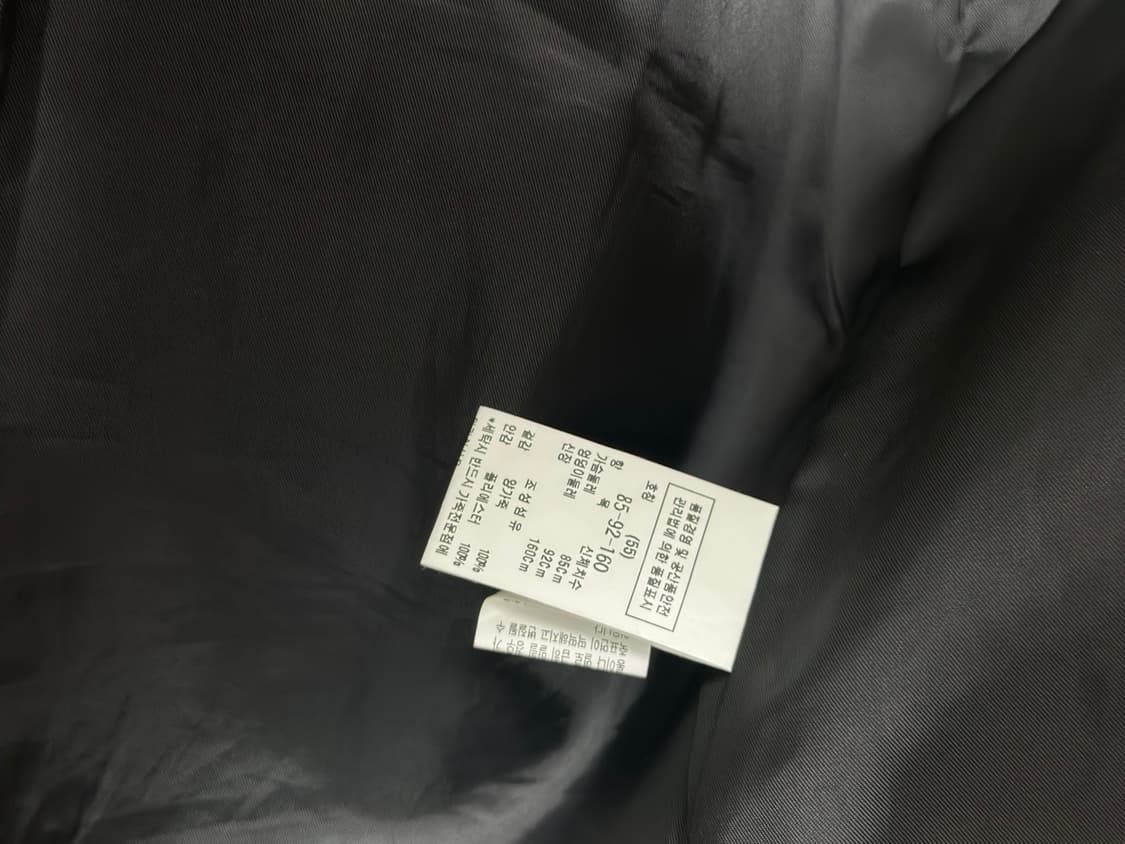 CC collect 가죽 라이더 자켓 블랙 160/66 상품이미지7