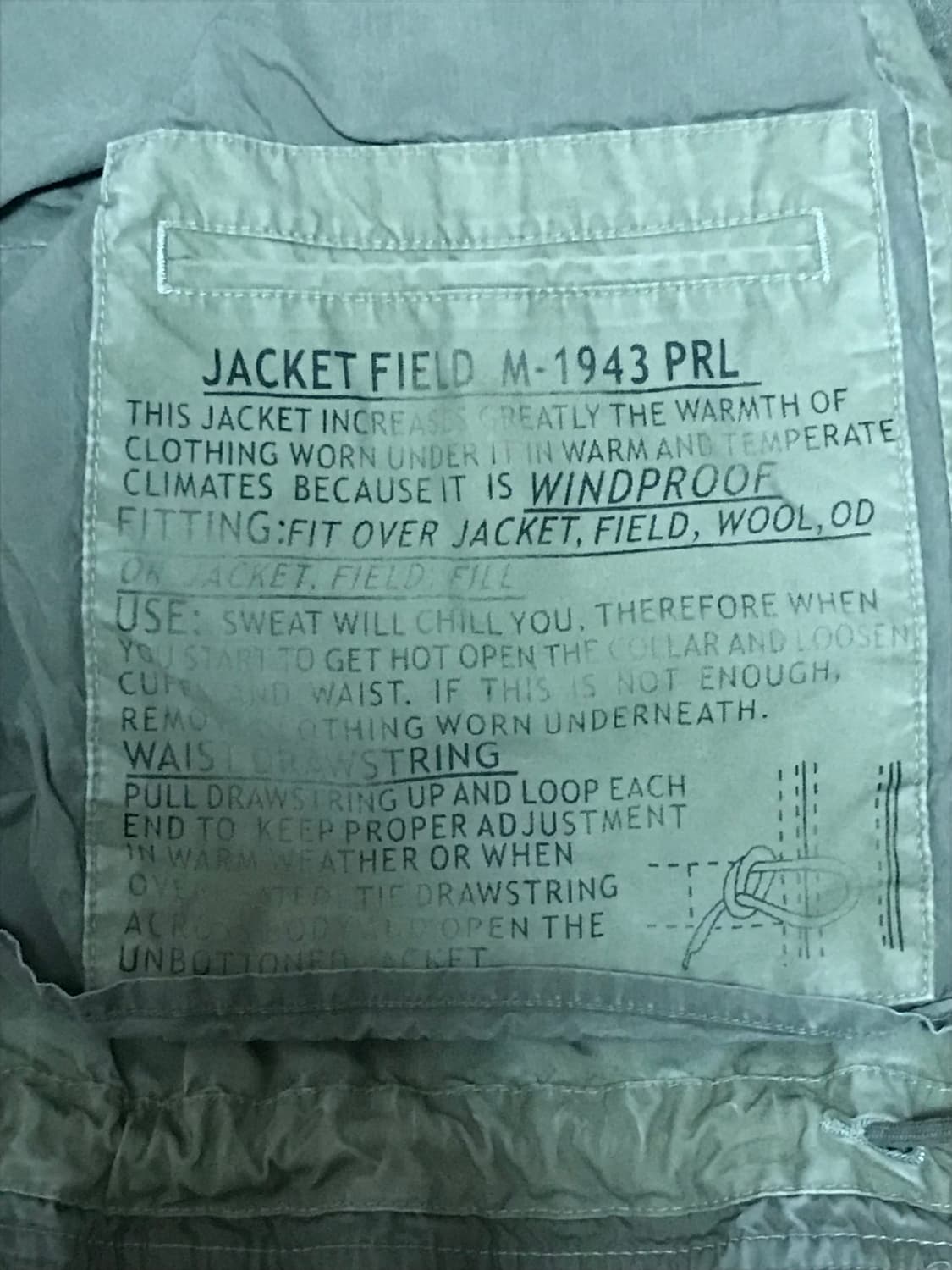 폴로 랄프로렌 M-43 밀리터리 필드 야상 자켓 표기S 상품이미지6