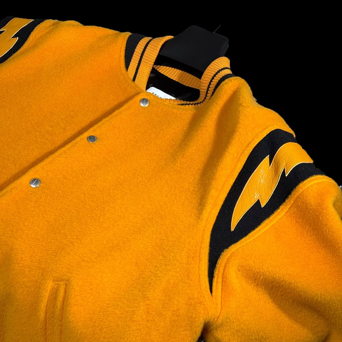 L) RHUDE 루드 라이트닝 바시티 상품이미지7