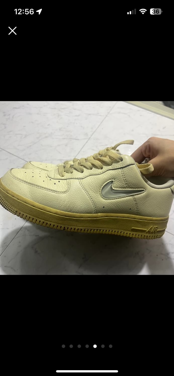 나이키 에어포스 07 코코넛 밀크 앤 레몬워시 운동화 240 상품이미지5
