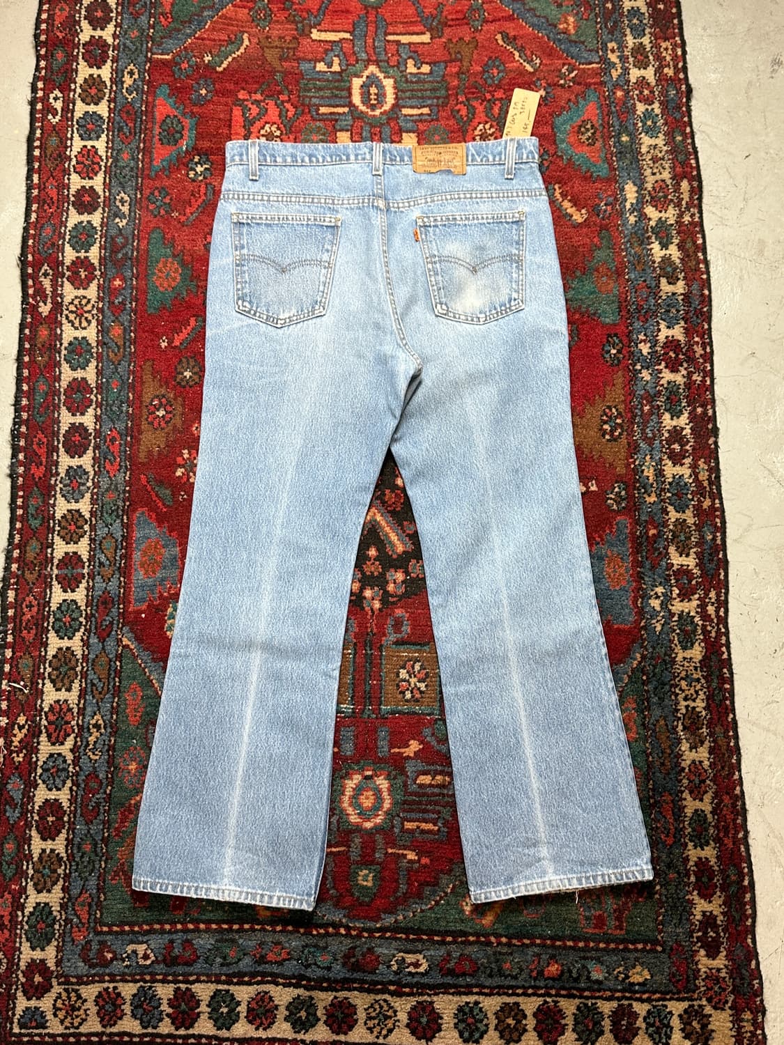 90's USA Made 리바이스 517 오렌지탭 부츠컷 상품이미지4