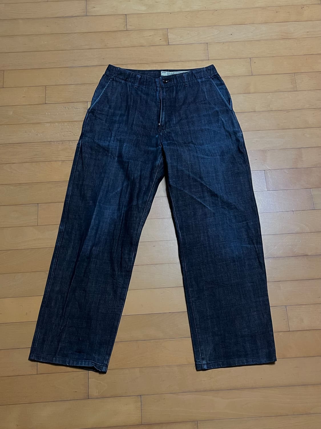 포터리 non washed wide denim 상품이미지1