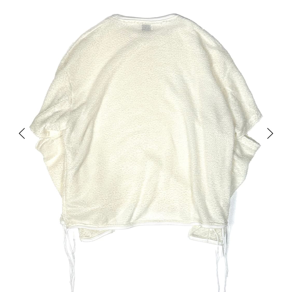 FACCIES BOUCLE MESH LS 아이보리 상품이미지2