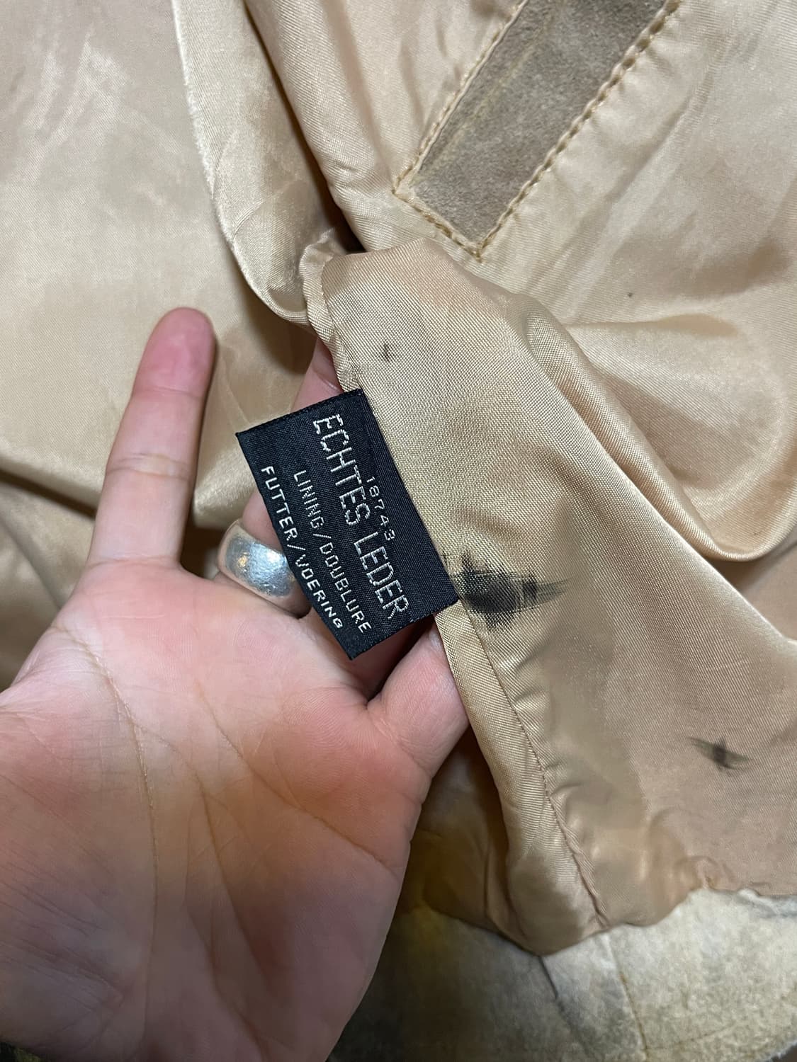 ECHTES LEDER 웨스턴 스웨이드 크롭 자켓 상품이미지5