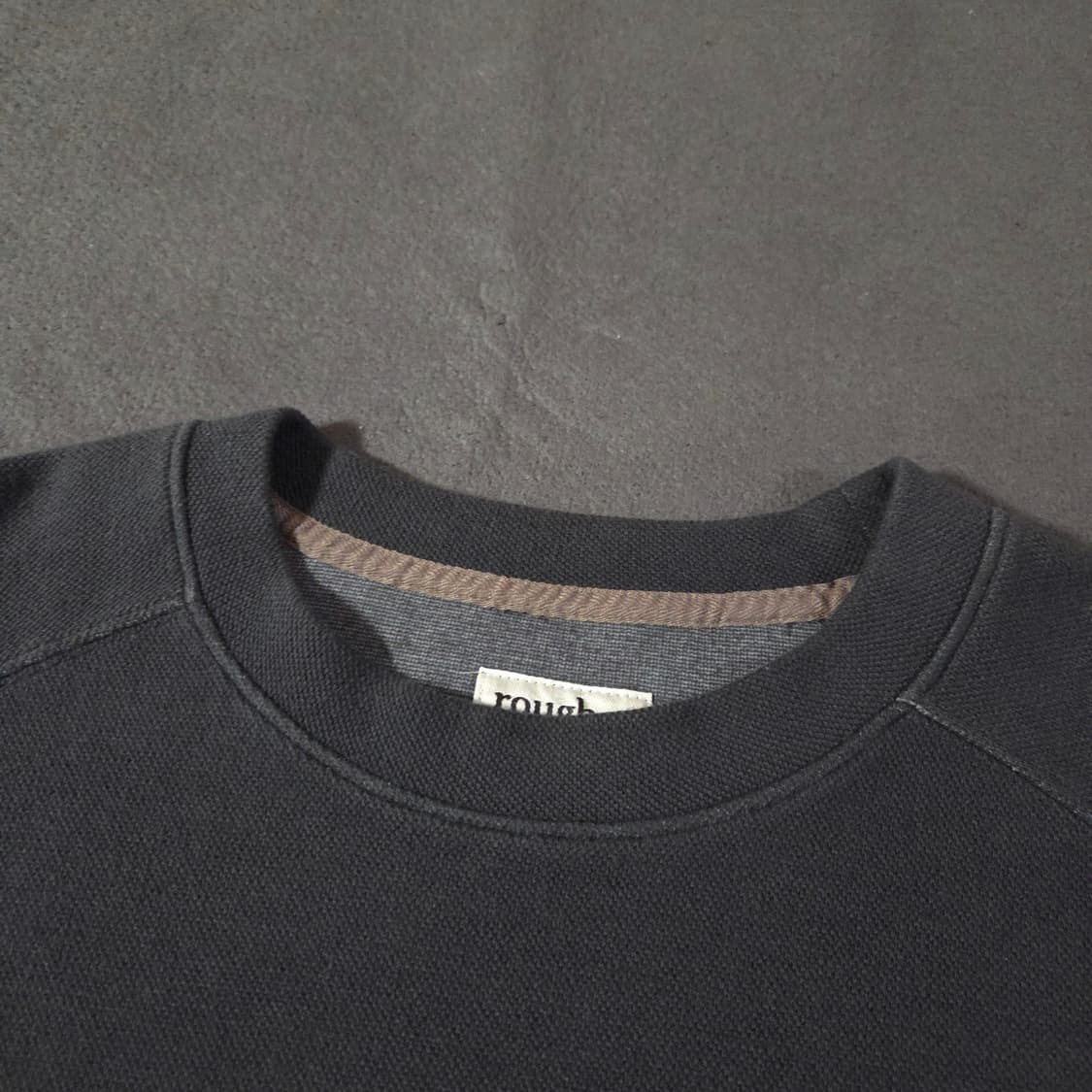 러프사이드 래글런 스웨트셔츠 맨투맨 3 105-110 차콜 상품이미지3