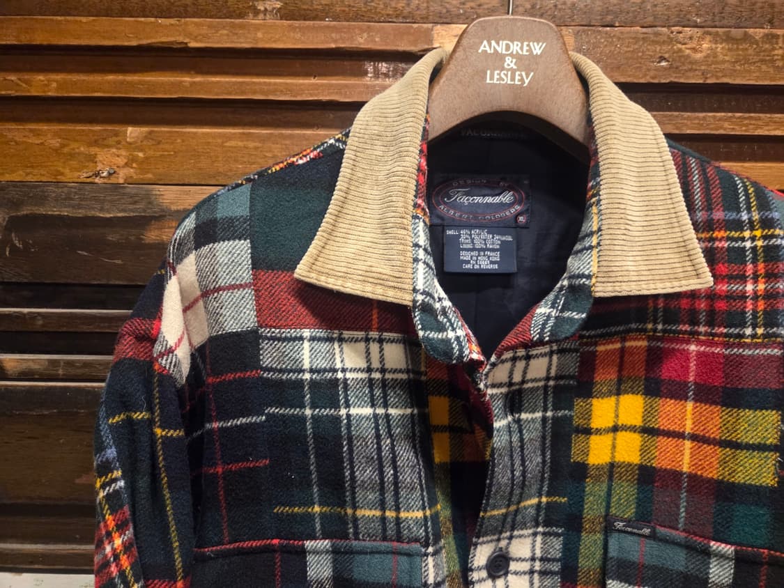 파쏘나블 패치워크 자켓 상품이미지2