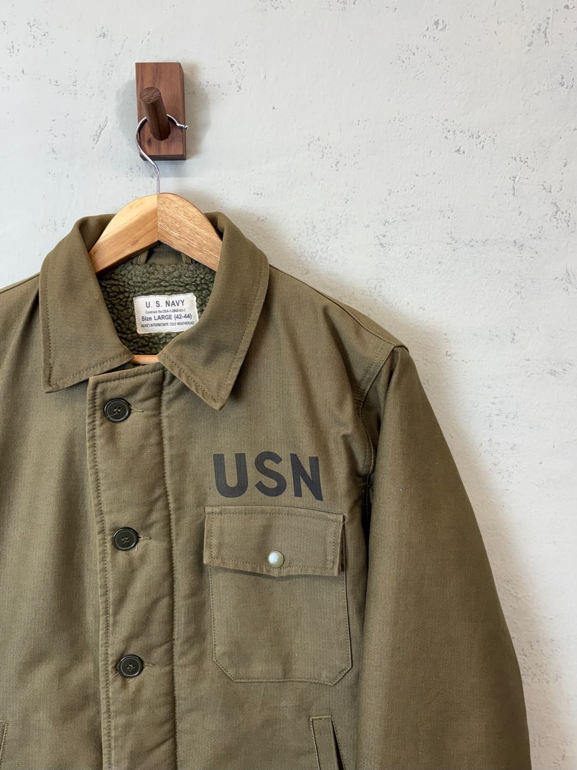 브론슨 A2 USN 덱자켓 상품이미지3