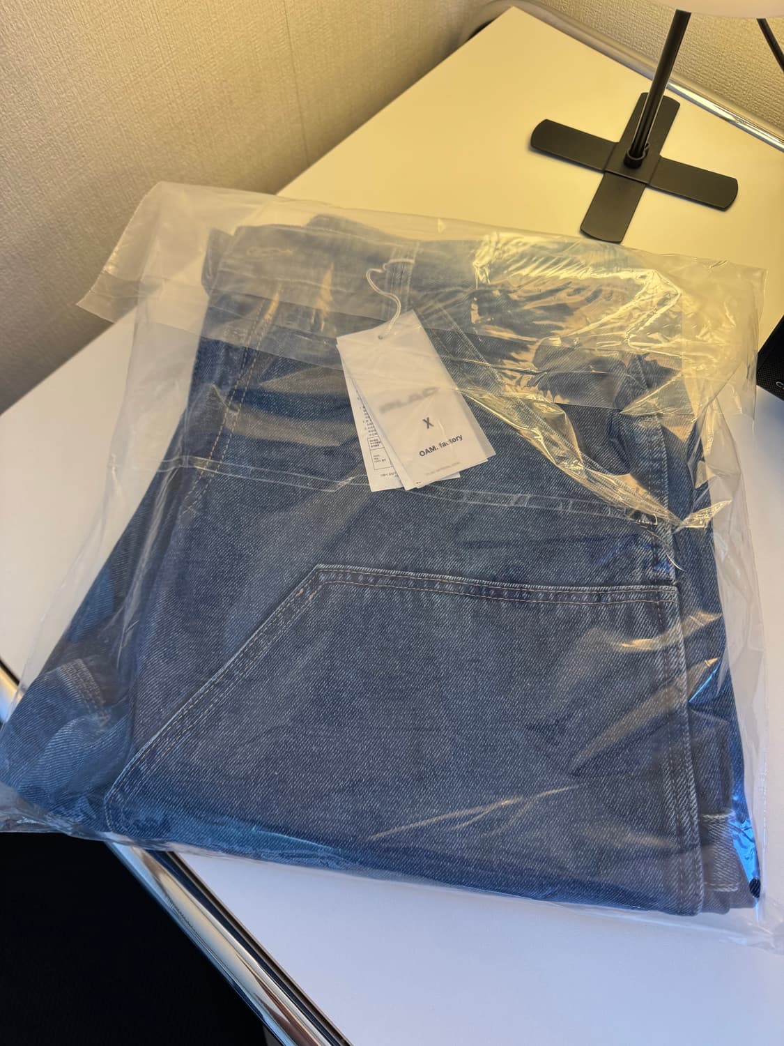 [L]플랙 x oam 더블니 워크팬츠 상품이미지2