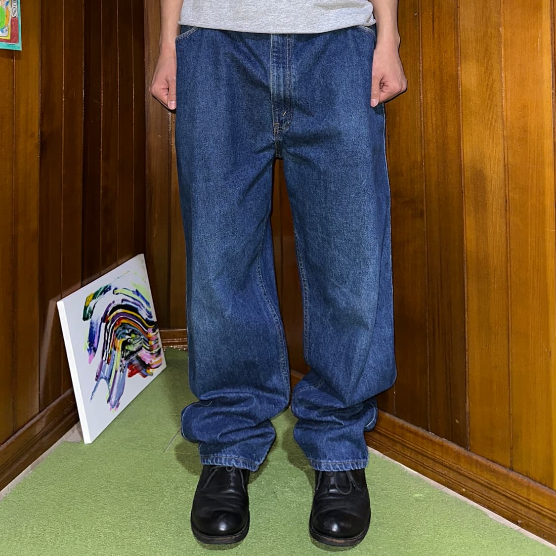 90’s Levi’s 540 usa made denim pants 상품이미지2