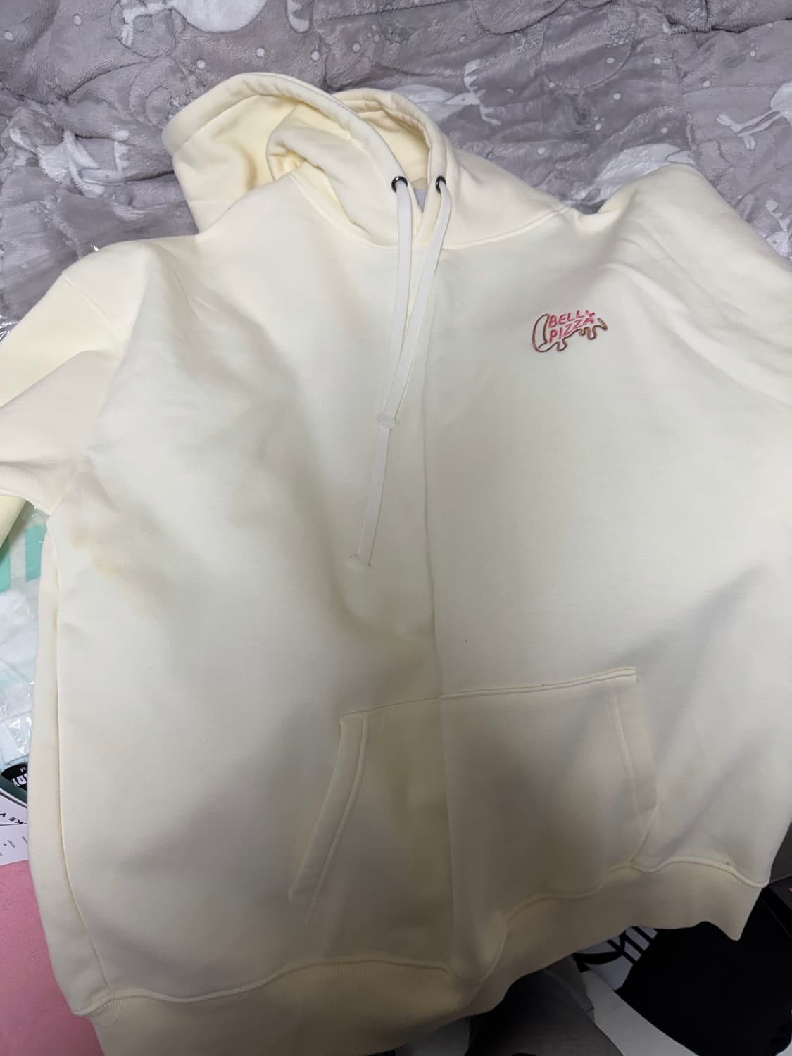 엠블러 벨리곰 콜라보 후드티 상품이미지1