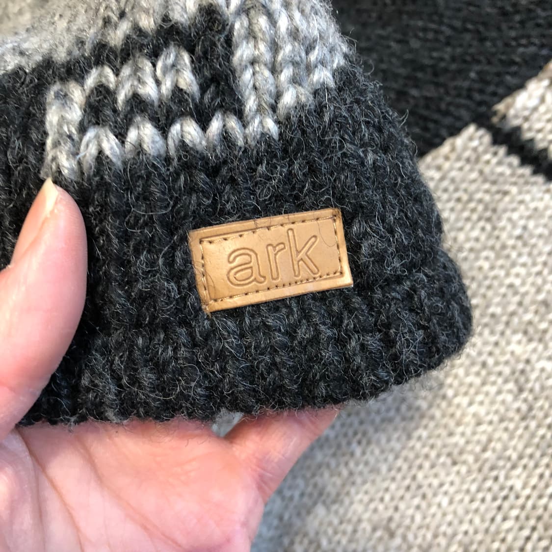 캐나디안 코위찬 뉴질랜드울 니트 후드집업  상품이미지6