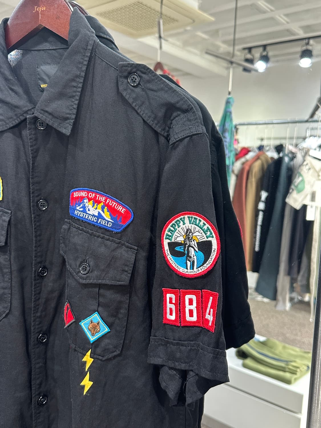 Hysteric glamour patch work shirts 상품이미지2