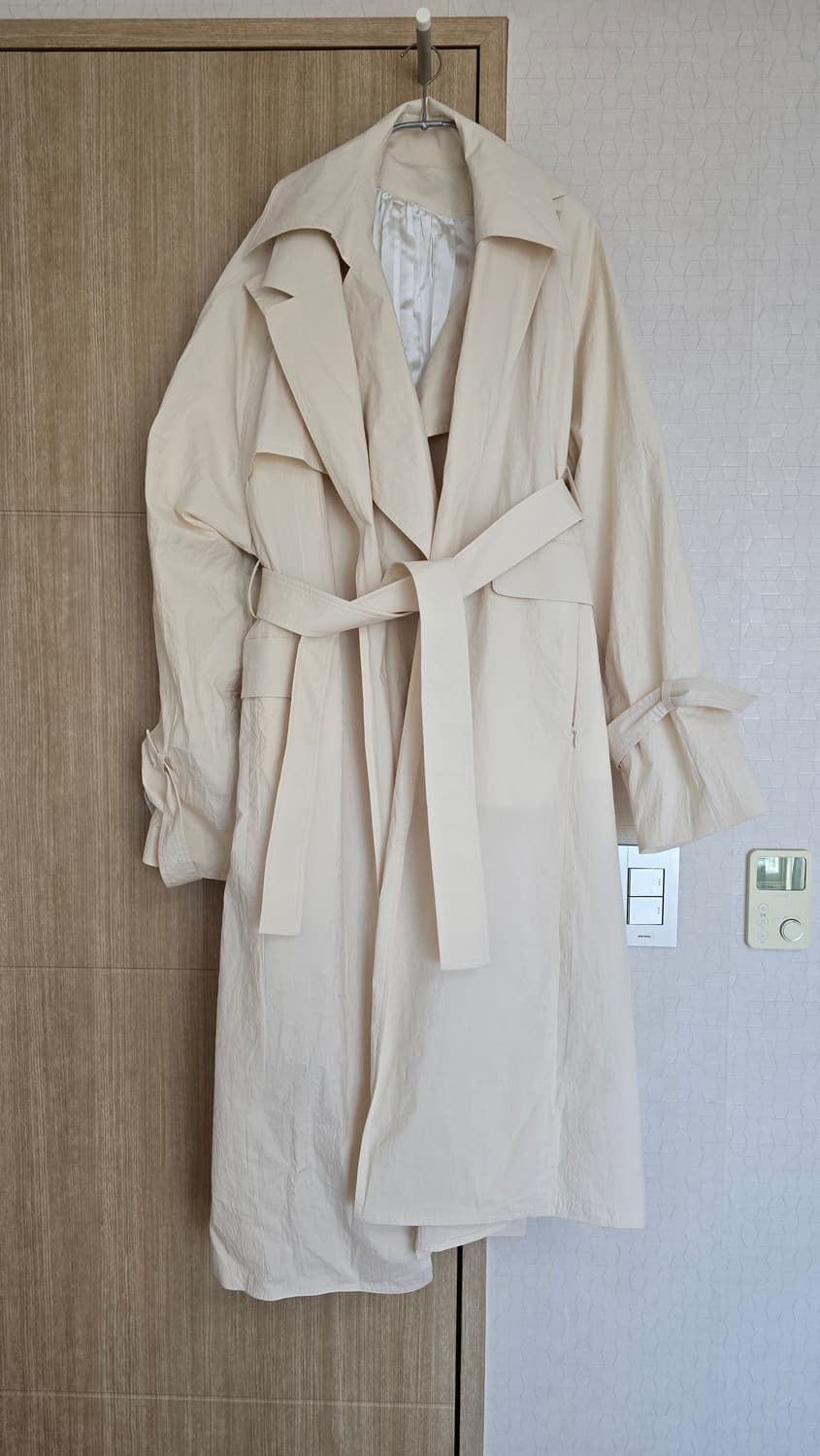 피터도 21ss 레이어드 트렌치 코트 상품이미지4