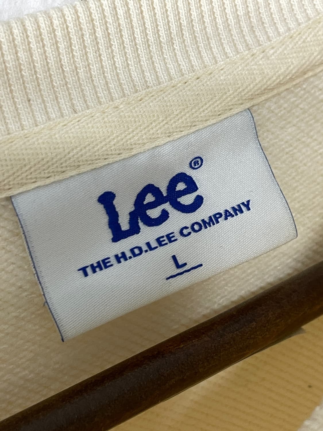 리 Lee 로고 맨투맨 상품이미지5
