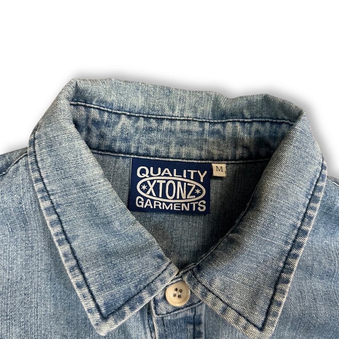엑스톤즈 데님 셔츠 상품이미지4