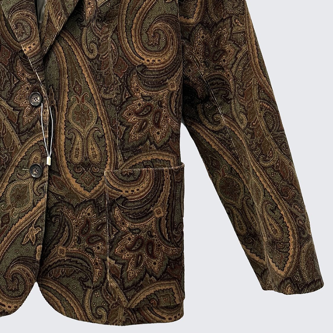 셀린느 페이즐리 투피스 자켓 스커트 셋업 데드스탁 매장 정품 상품이미지4