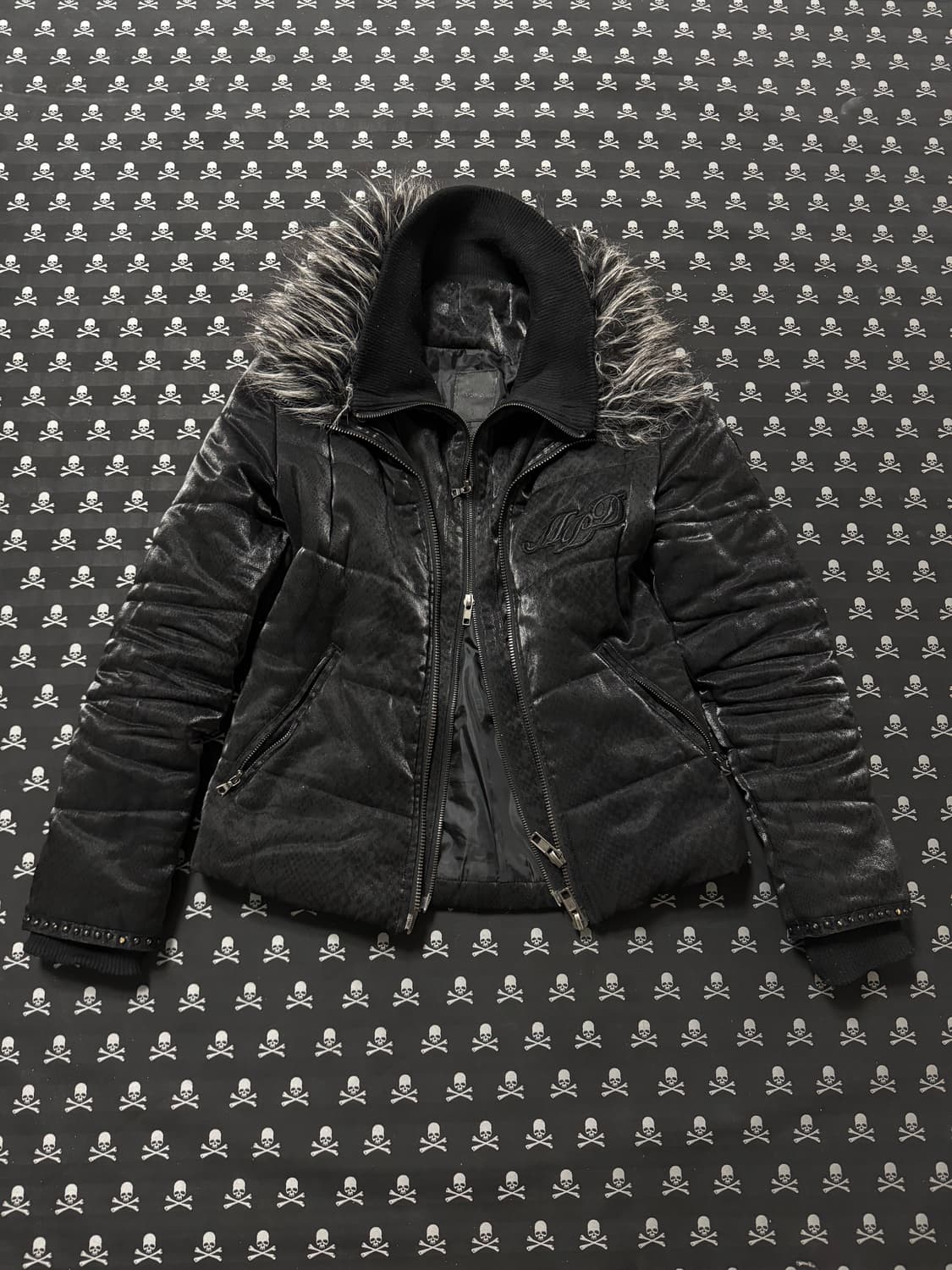 “Midas” Python Fur jacket 상품이미지1