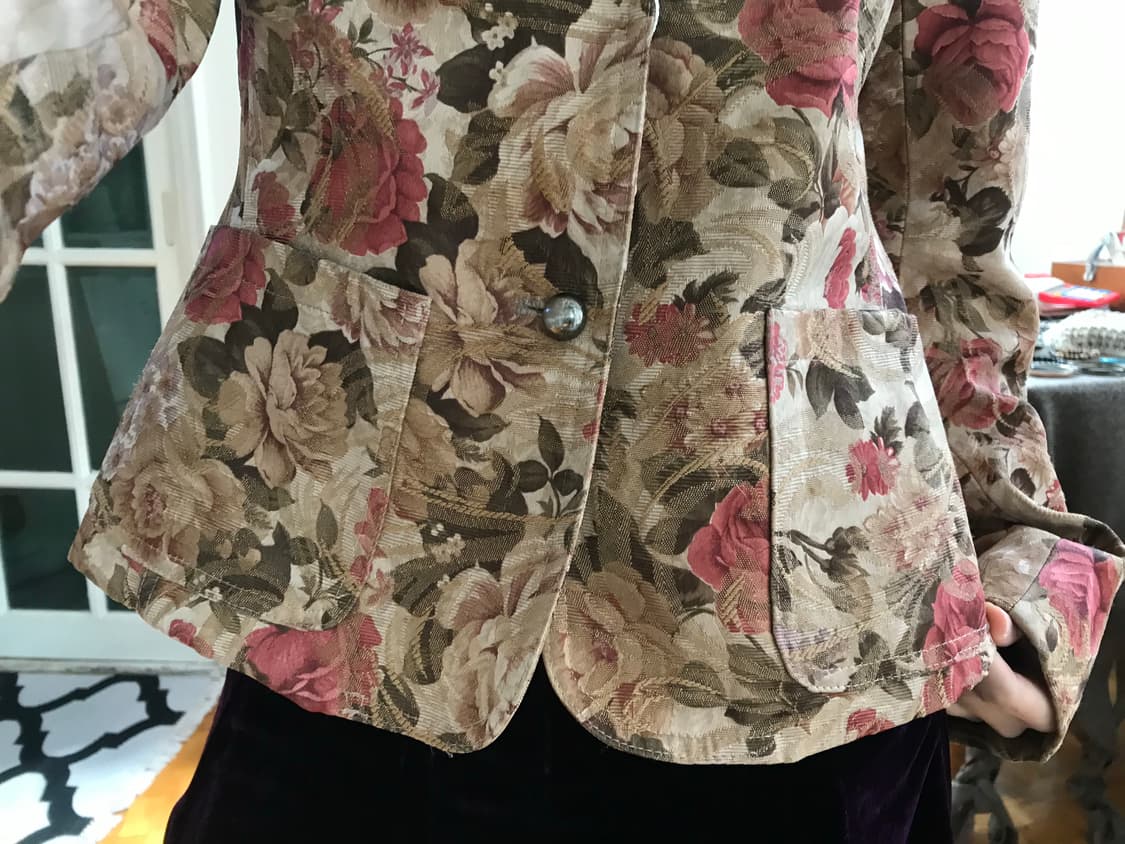 vintage pattern jacket 상품이미지5