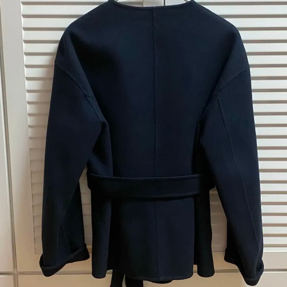 메비 이안 하프코트 블루뉘 상품이미지3