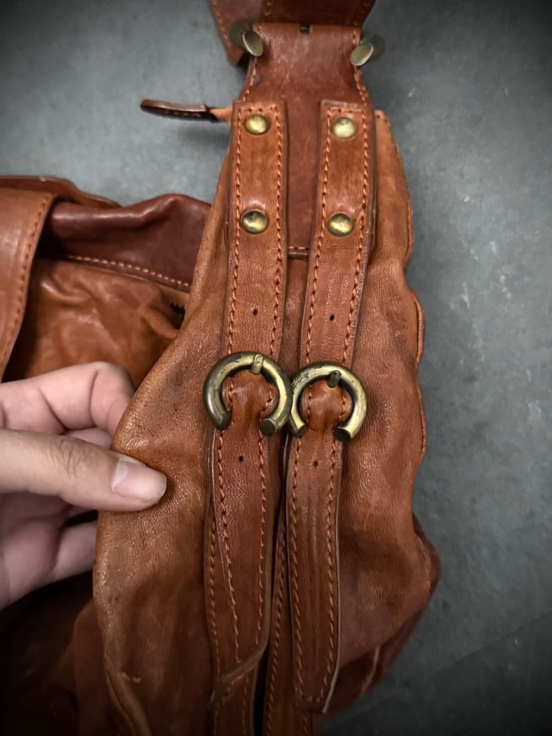 00s detailed leather bag 상품이미지3