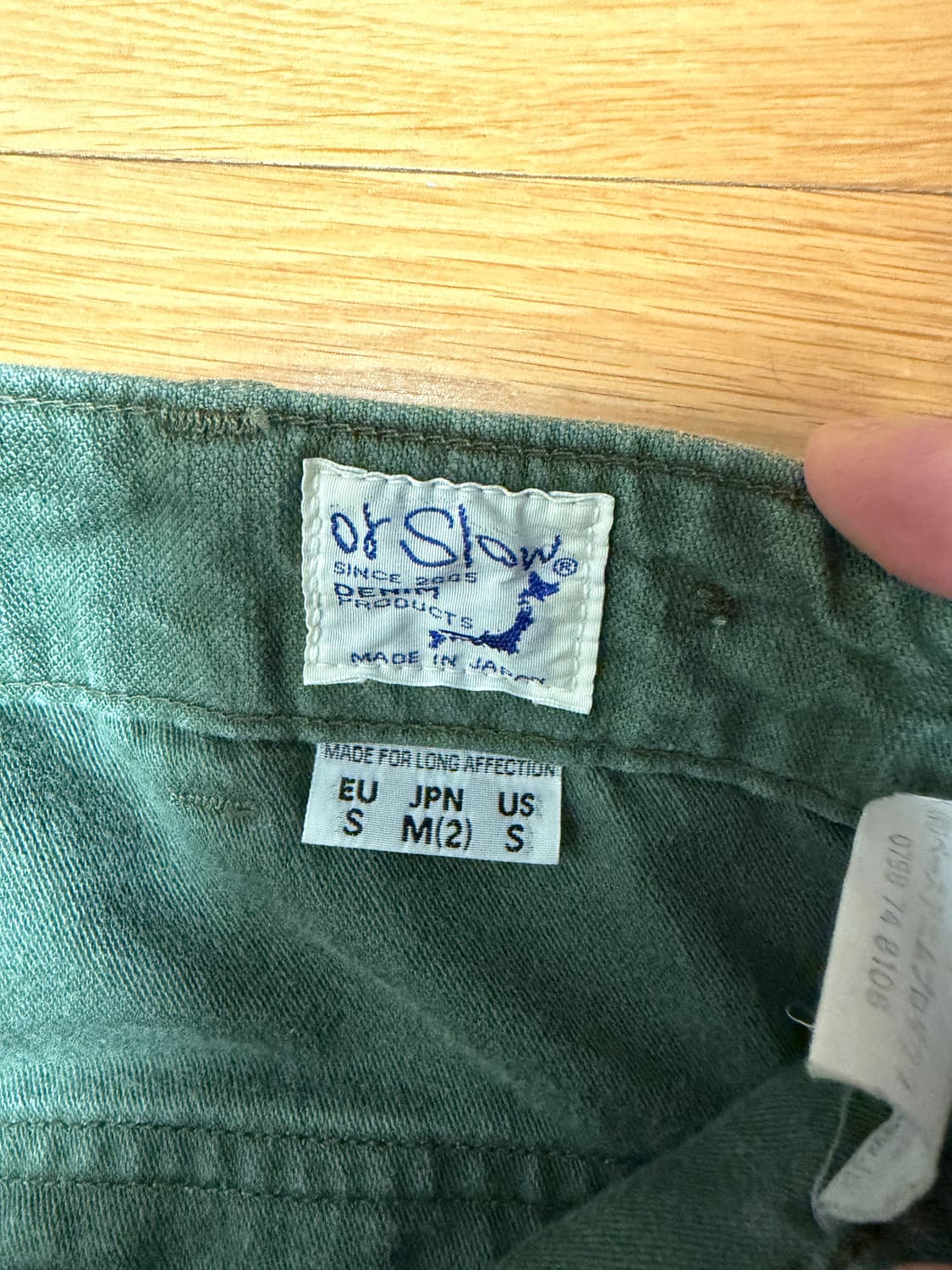 오어슬로우 슬림 퍼티그 2사이즈 (M) 상품이미지2