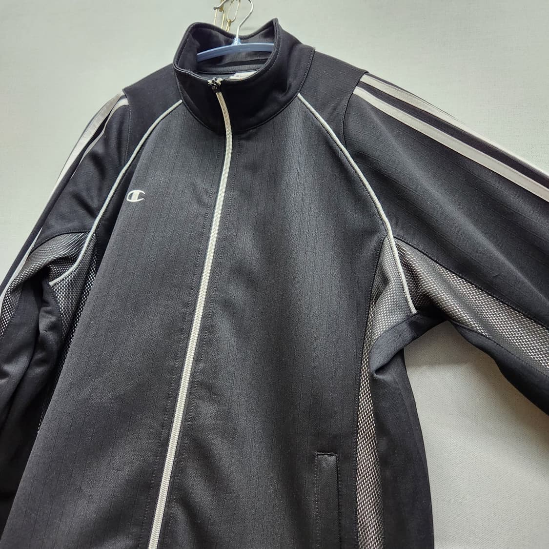 올드스쿨 챔피온 사이드라인 로고 스트링 트랙탑 자켓 XL(XL) 상품이미지3