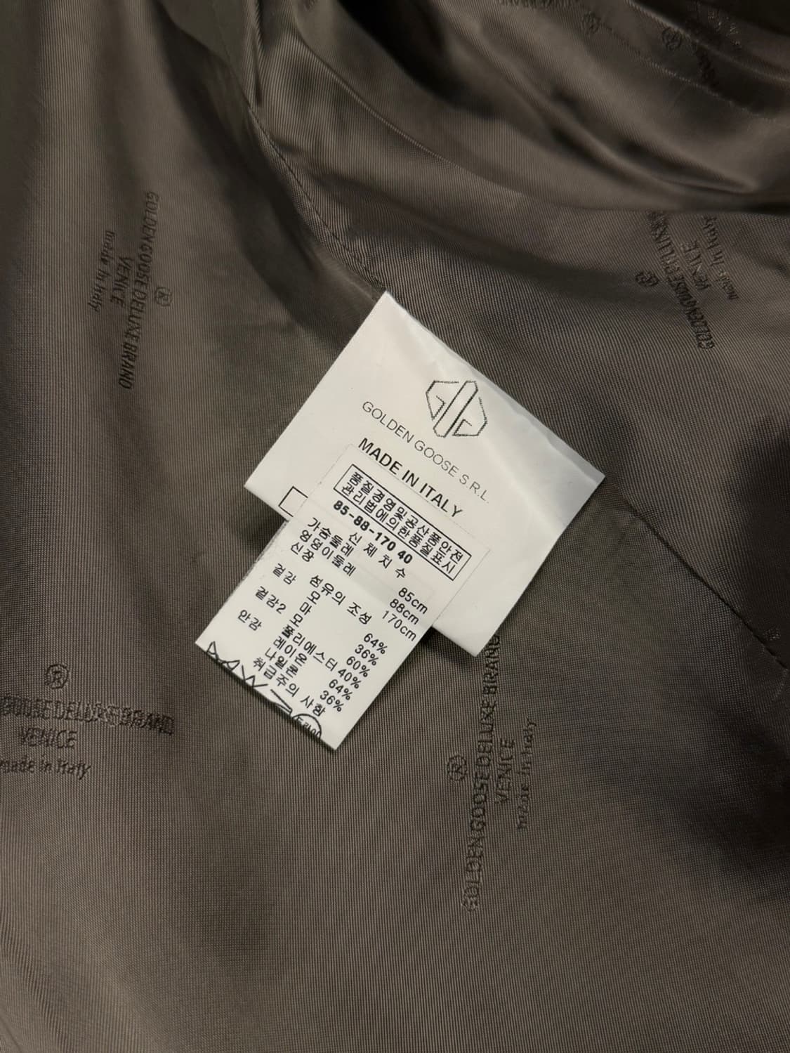 골든구스 테일러드 자켓 66~77 상품이미지9