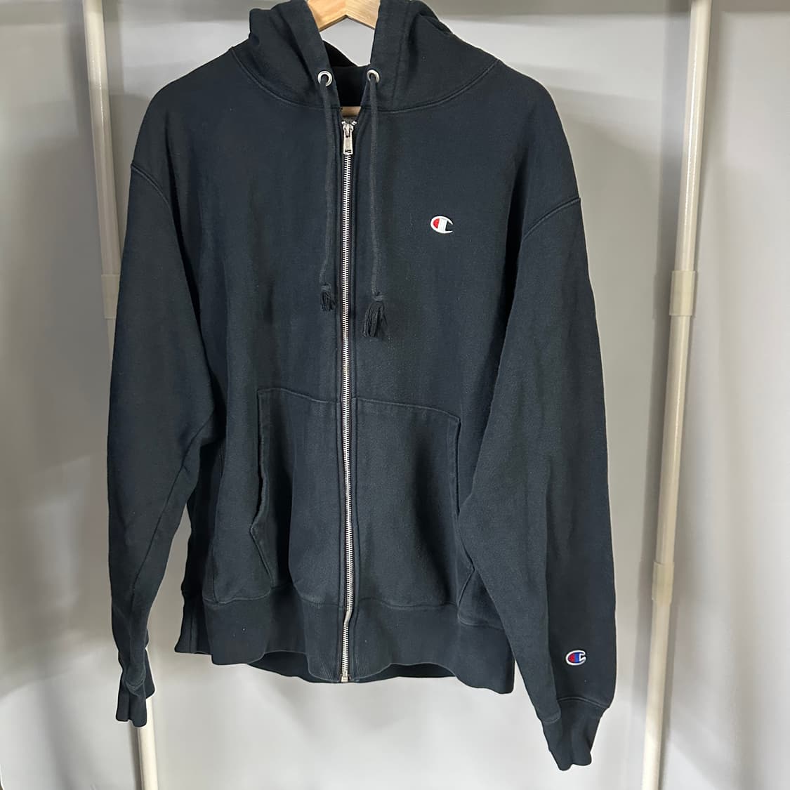 챔피온 리버스위브 후드 집업 상품이미지1