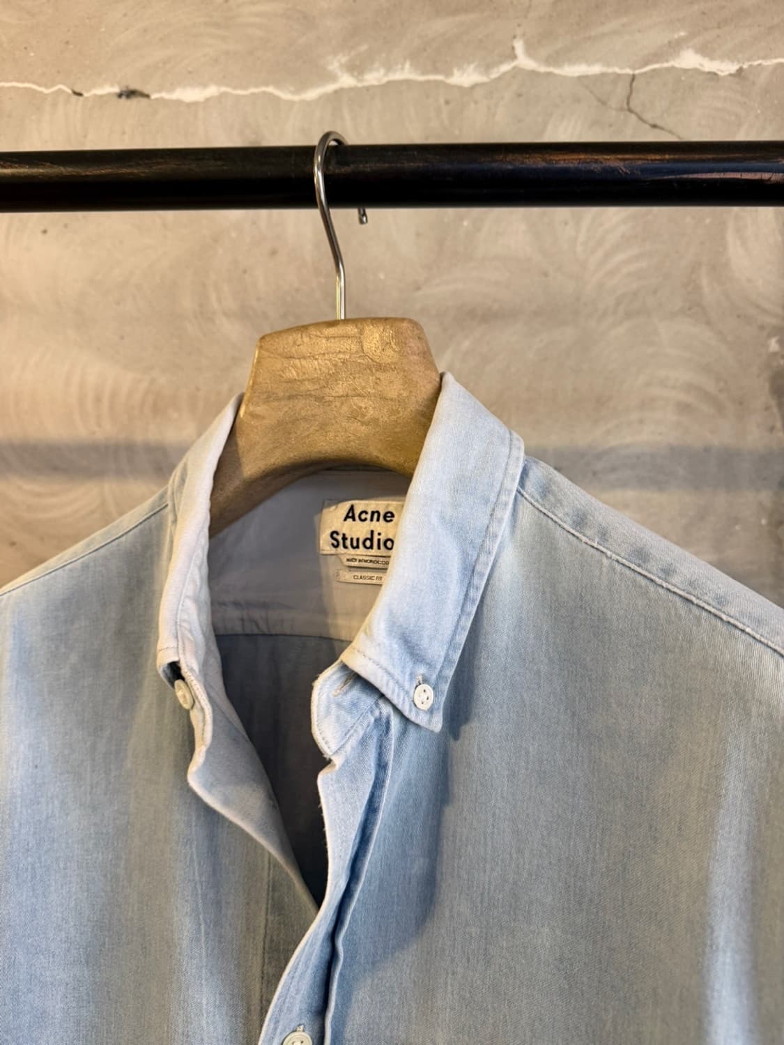 아크네스튜디오 데님 셔츠 100 상품이미지5