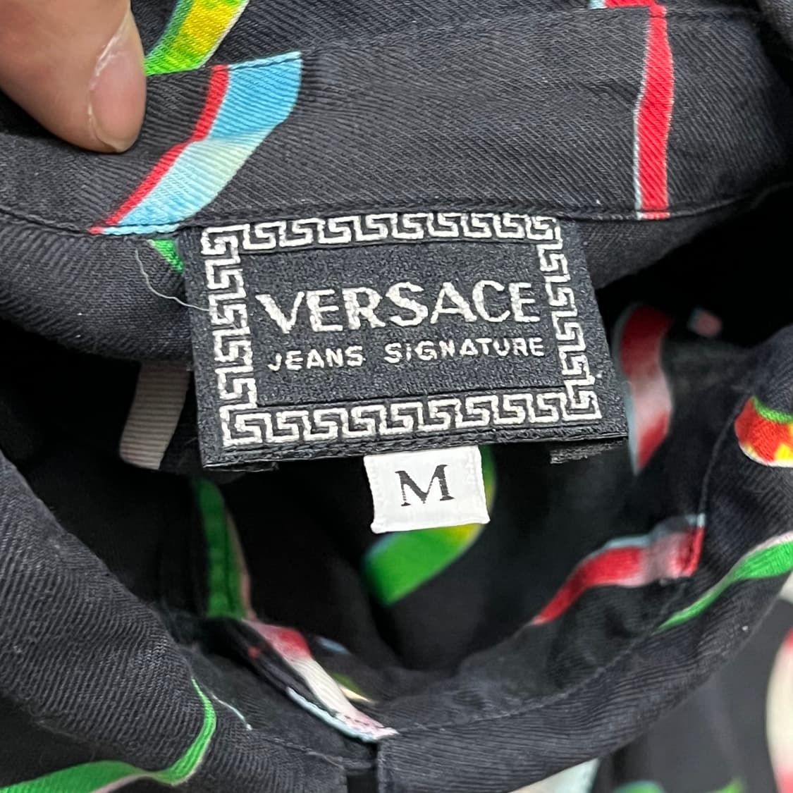  베르사체 진스 시그니쳐 패턴 셔츠 +명품감정서 y16255 상품이미지6