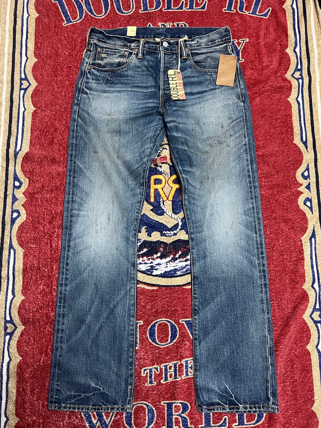 더블알엘 (RRL) 슬림부츠 브라이어필드 셀비지 진  상품이미지2