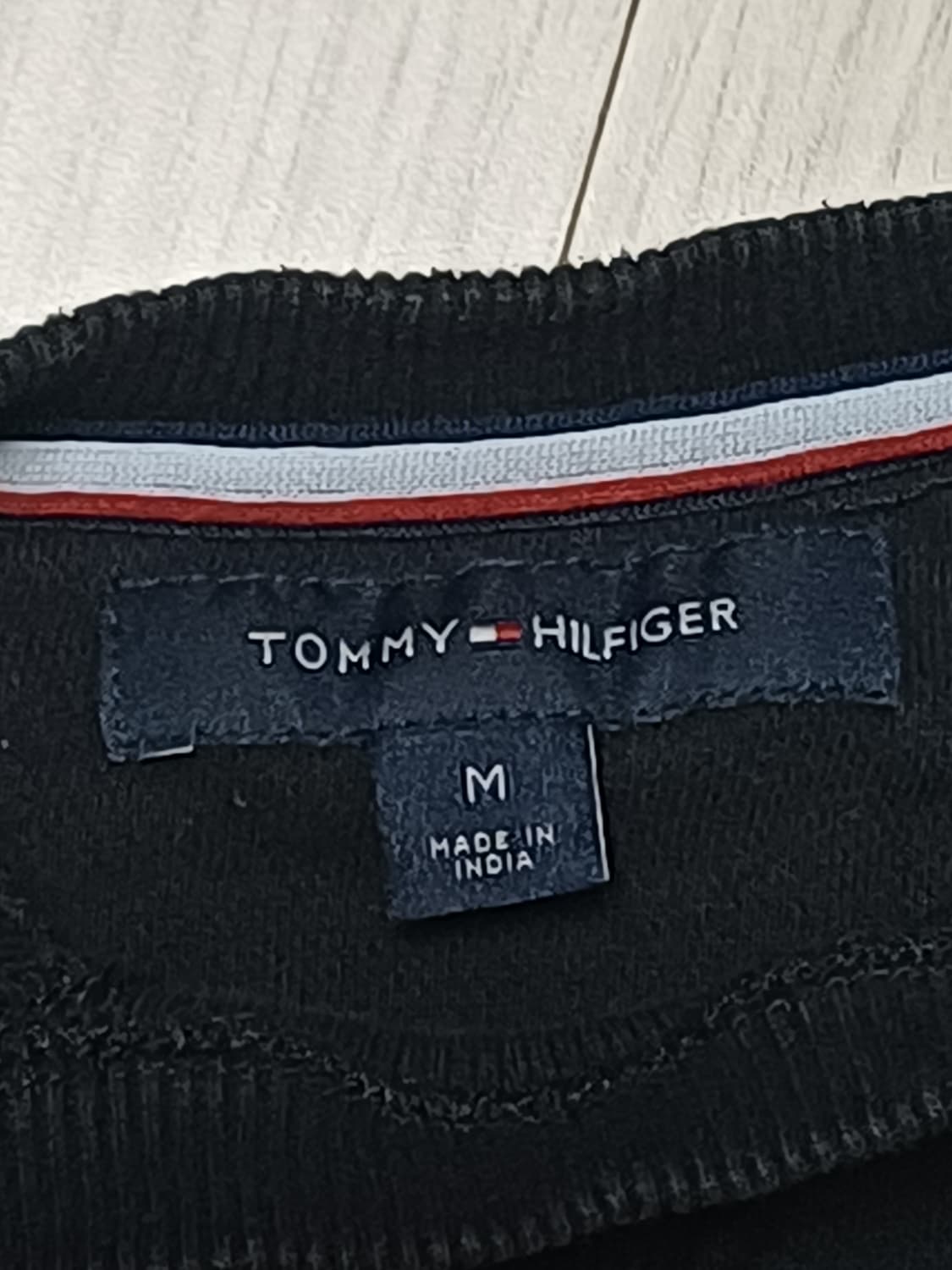 타미힐피거 맨투맨 블랙M 상품이미지3