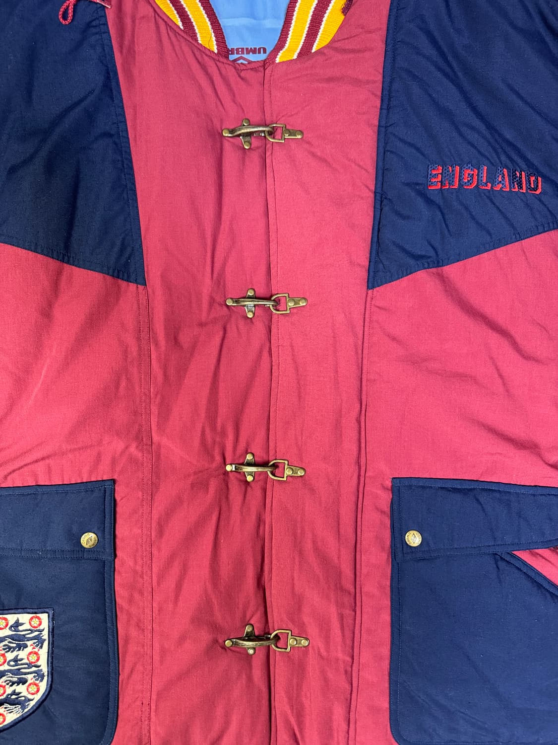 빈티지 90-00s 엄브로 UMBRO 잉글랜드 파이어맨 자켓 L 상품이미지2