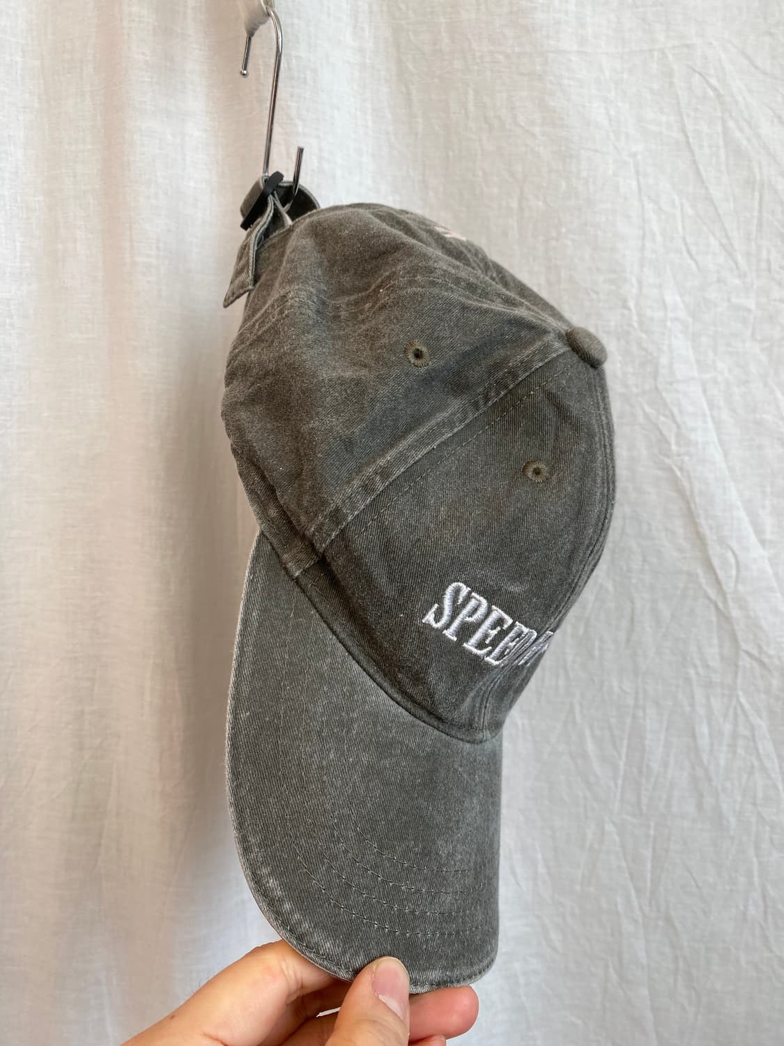 빈티지 카키 볼캡(F) 상품이미지4