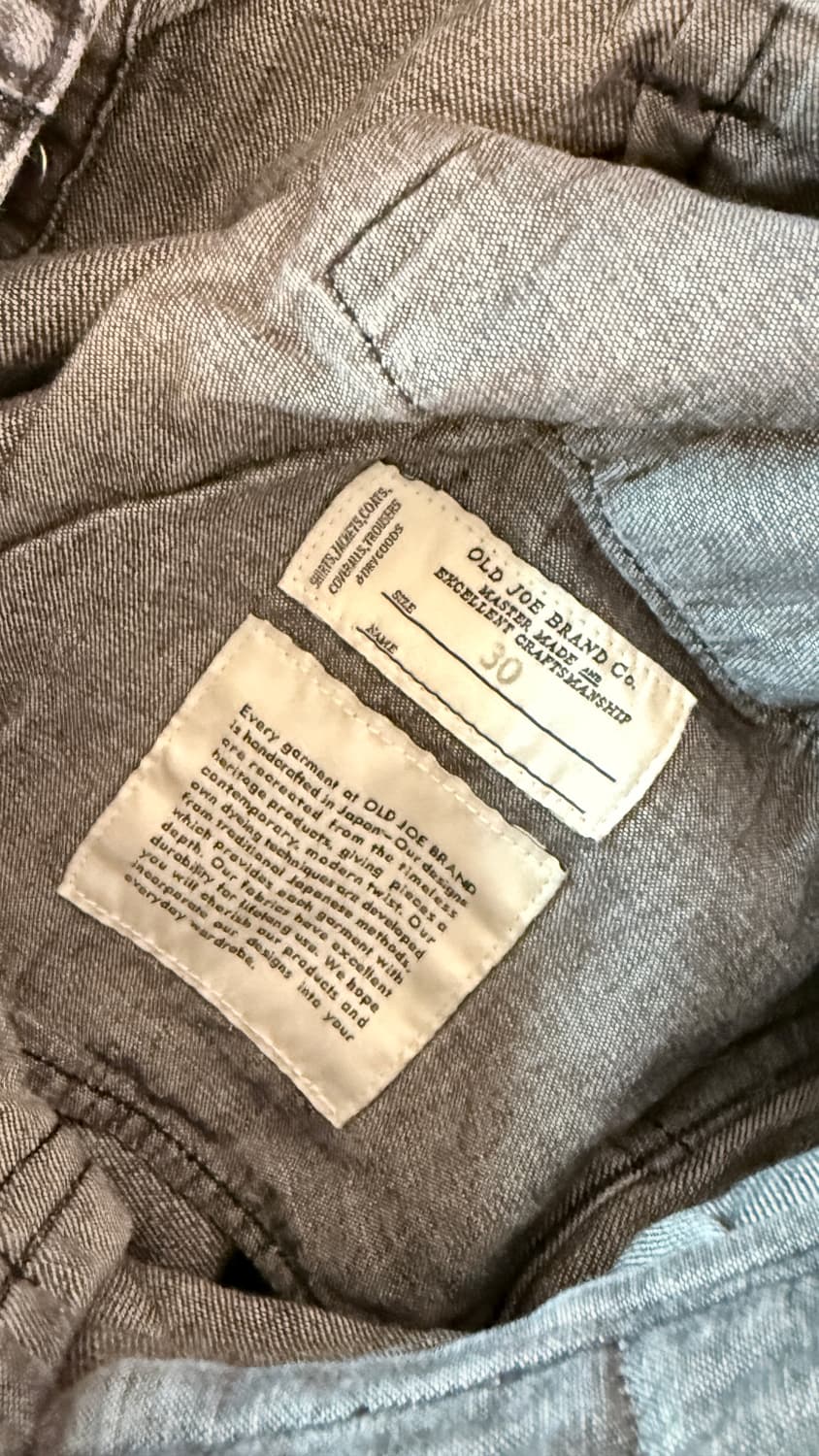 Old joe 블랙 데님 30사이즈 상품이미지3
