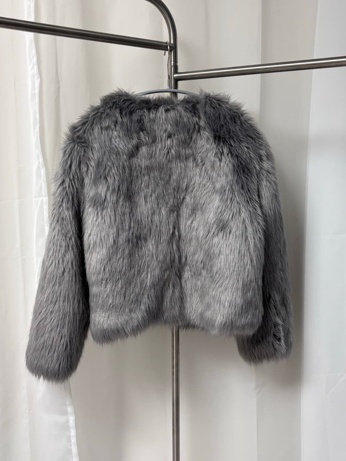 그레이쉬 페이크 퍼 점퍼 상품이미지5