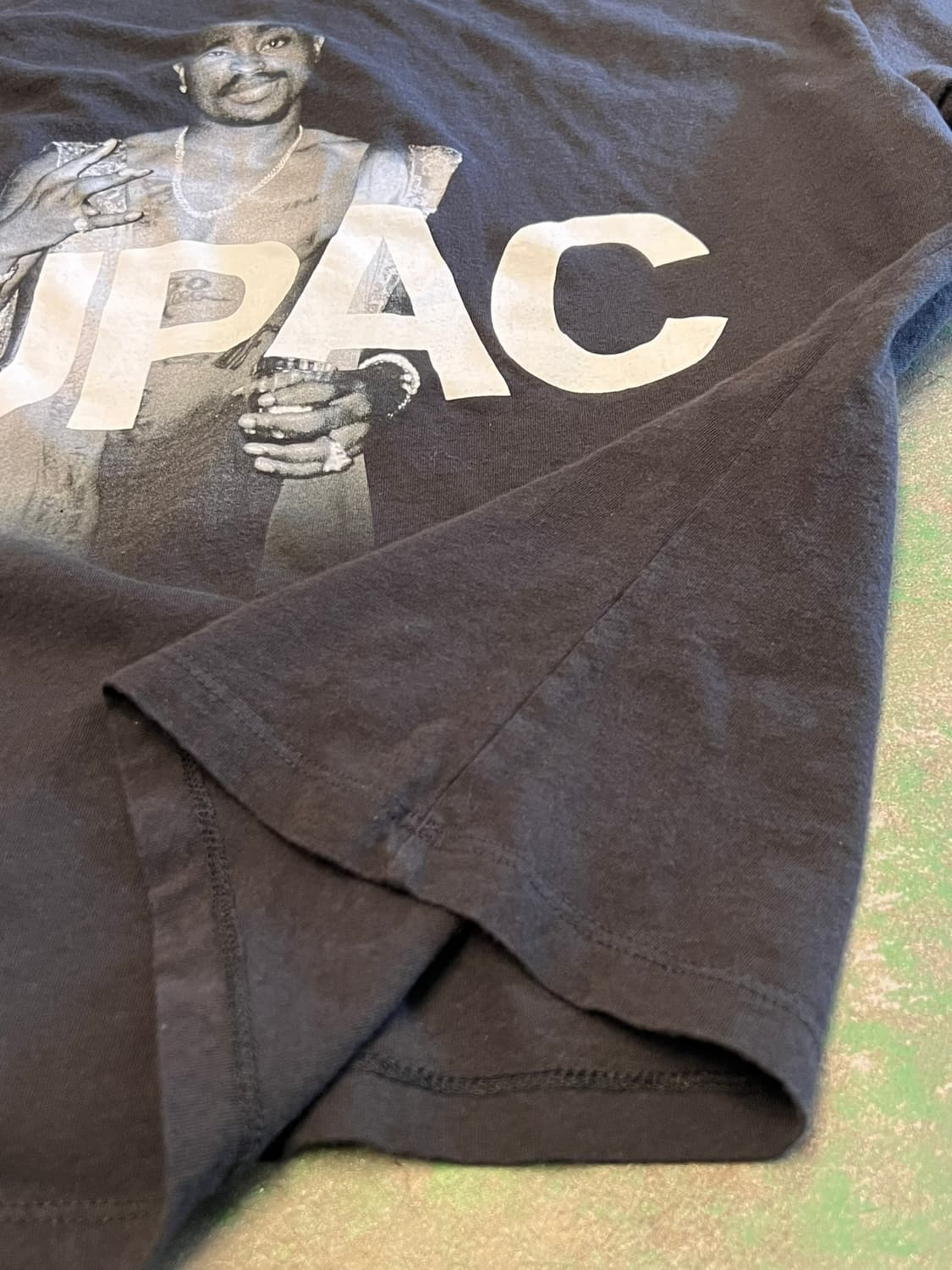 [XL] 투팍 2PAC 공식 머천 그래픽 티셔츠 상품이미지7