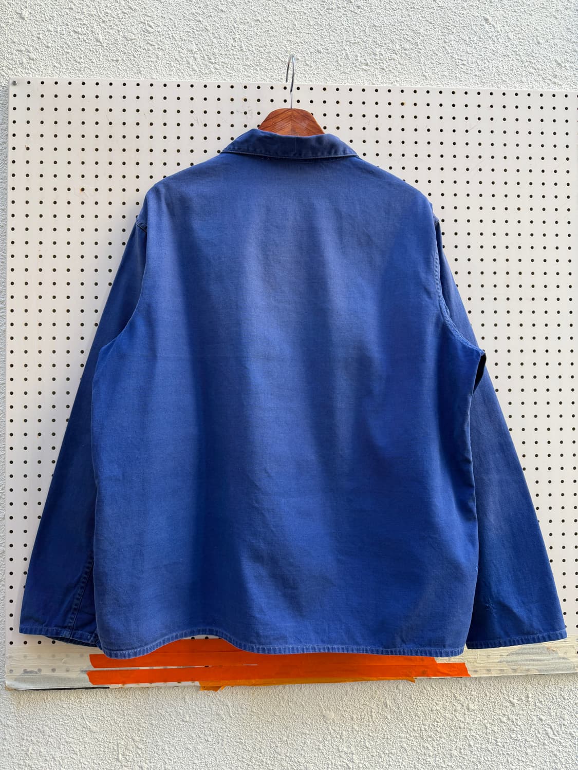 1970s FADED WASHED BLUE OLD 빈티지프렌치워크자켓 상품이미지2