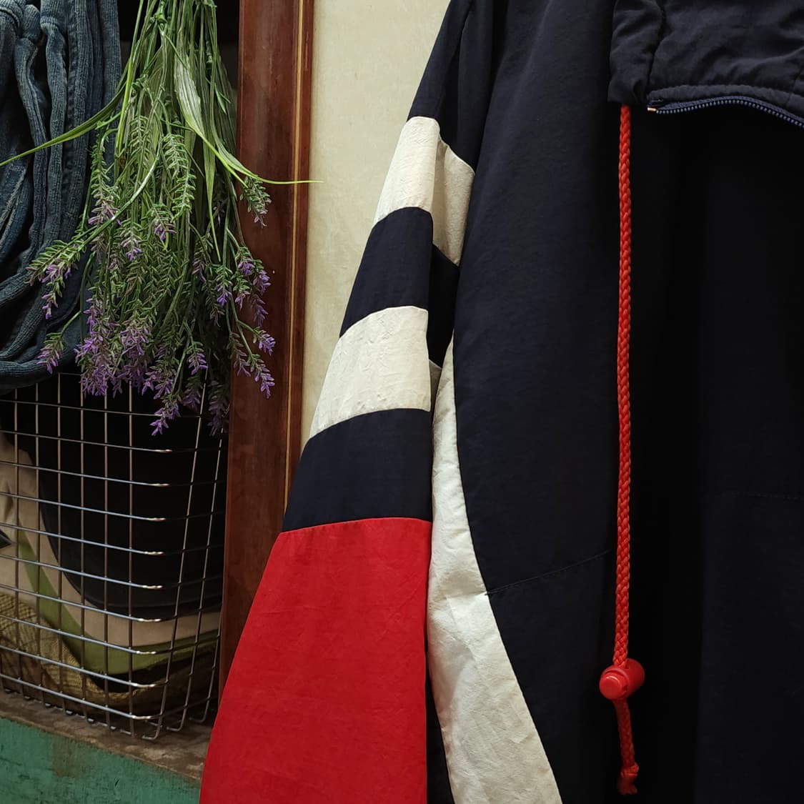 90s  나이키 엠브로이더리 레트로 집업자켓 바람막이 110 상품이미지6