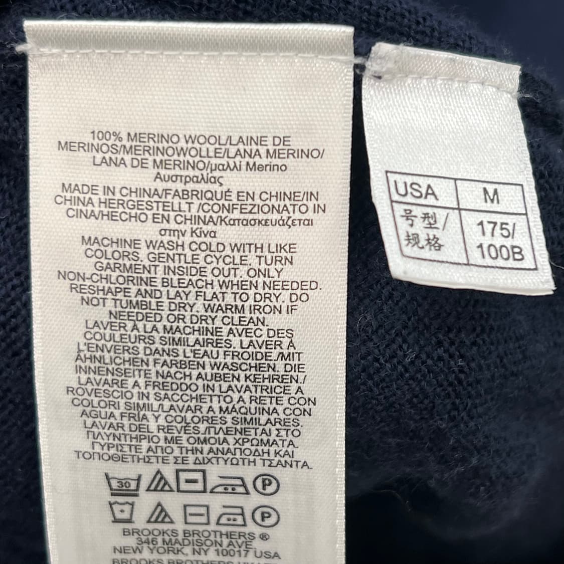 브룩스브라더스 브이넥니트 r3159 상품이미지6