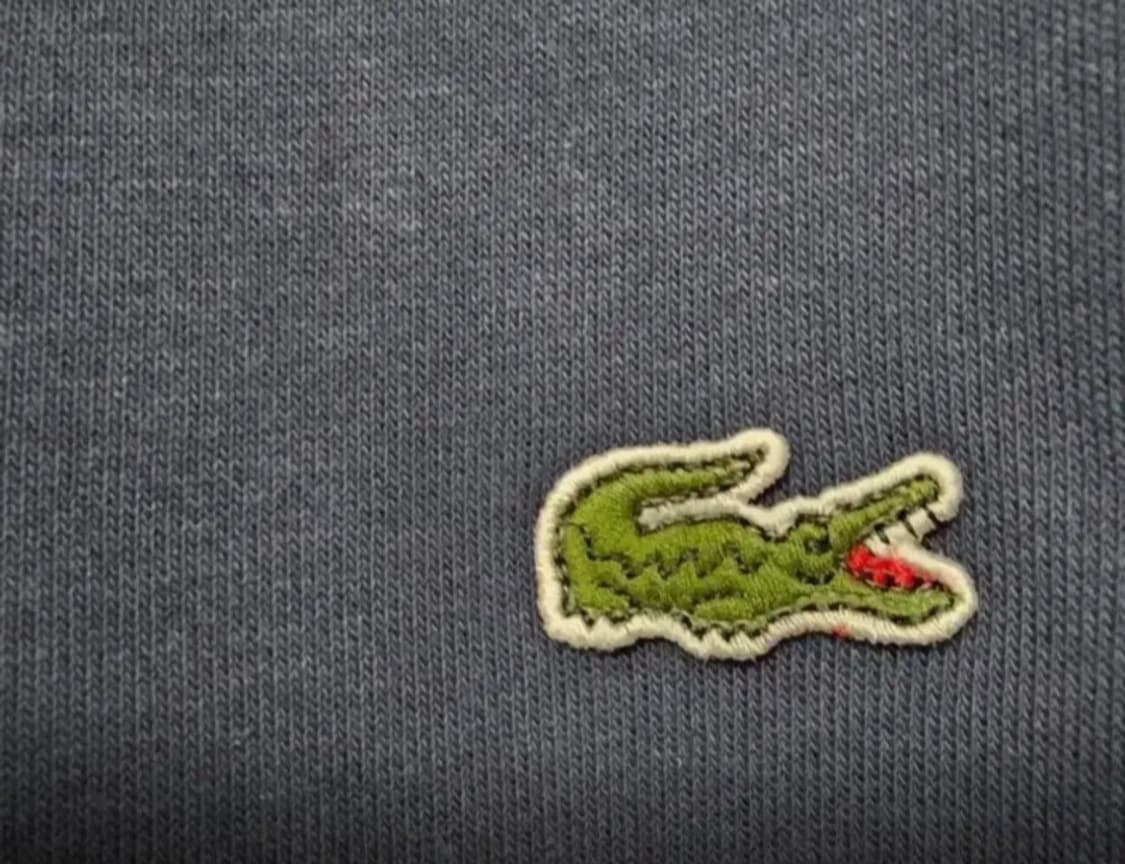 라코스테 네이비 맨투맨 티셔츠 상품이미지2