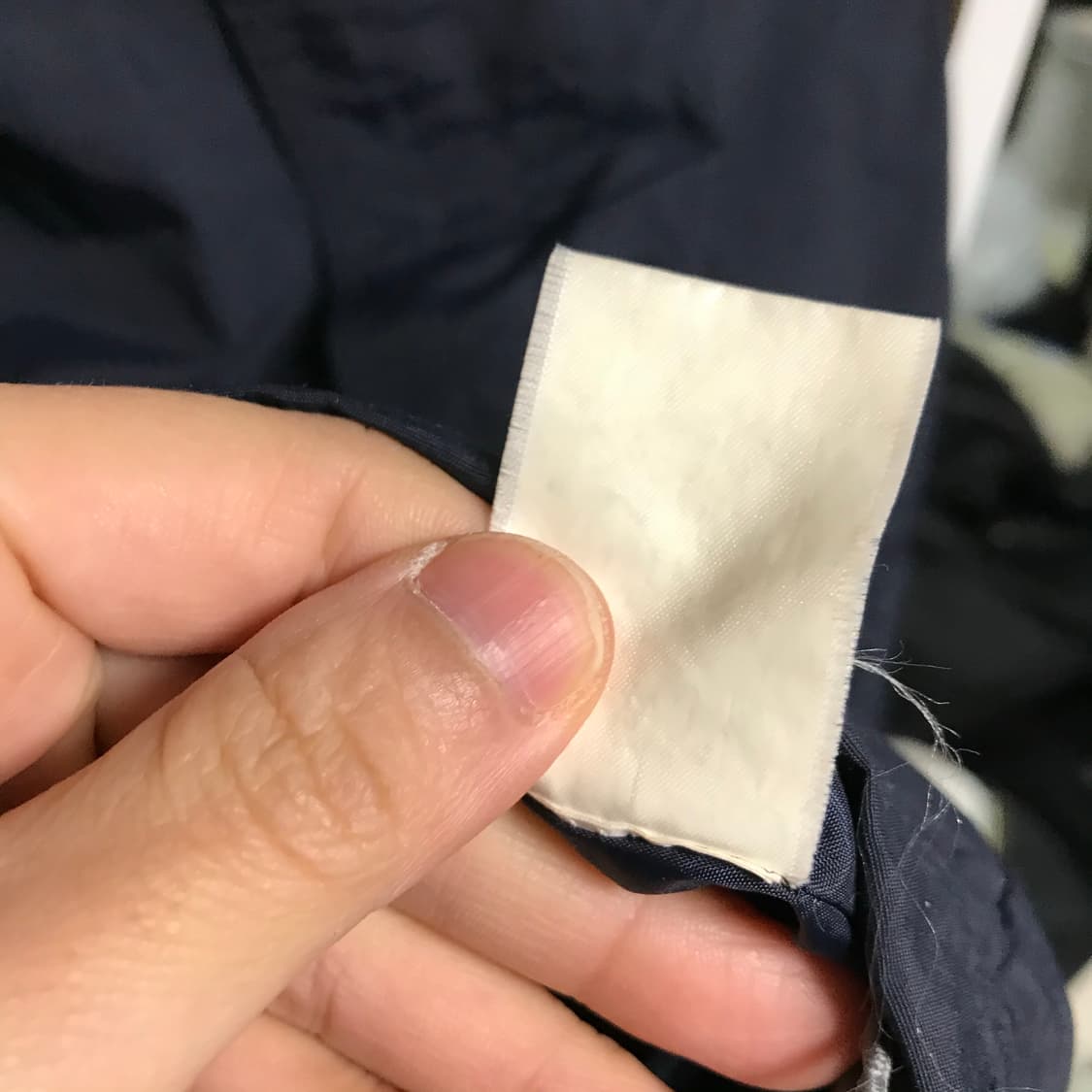 노스페이스 네이비 정품 바람막이자켓 상품이미지5